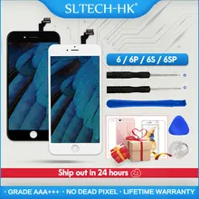 Grade AAA + + + pour iPhone 6 6S Plus LCD avec 3D Force écran tactile numériseur assemblée pour iPhone 5S affichage pas de Pixel mort(China)