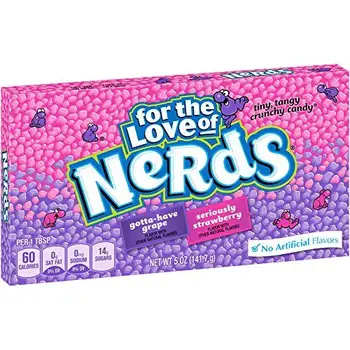 

Nerds Caramelle al gusto di Uva e Fragola, 141.7 g.