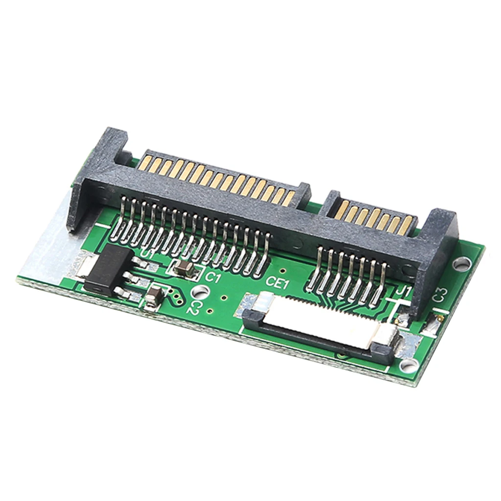 

1.8 inch LIF to 2.5 inch SATA / 24Pin ZIF CE to 22Pin SATA Converter Adapter Card for Desktop / Laptop PC