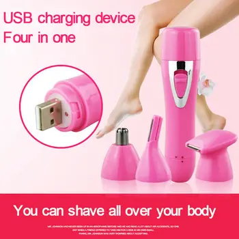 

Electric hair remover Women's Cordless Bikini Legs Shaver Mini Portable Battery Shaving Machine @11