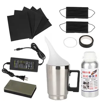 

Car Headlight Agent Lamp Renovation Repair Kit Scratch Oxidation Polishing 100-240V US Plug Car Paint Care Tool spray gun sata