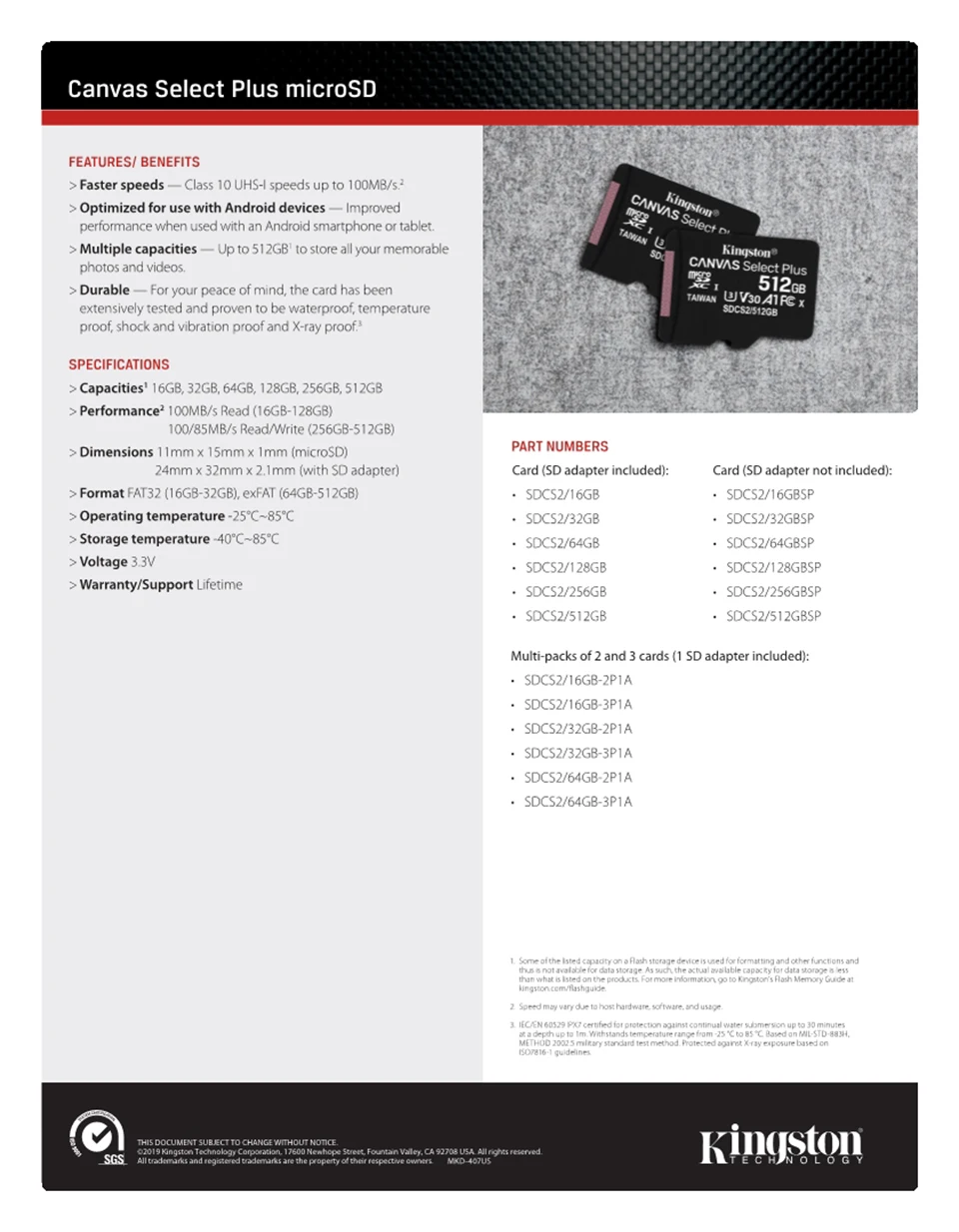 Kingston mini карта памяти 256 ГБ C10 Micro SD карта 16 ГБ 32 ГБ 64 ГБ 128 Гб класс 10 U1 флэш-карта памяти Micro SD для смартфона компьютера