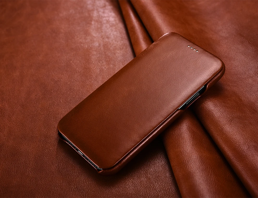 Чехол ICARER из натуральной кожи для Apple iphone 11 Pro Max, роскошный флип-чехол для iphone 11/Pro/Max, чехлы для телефонов
