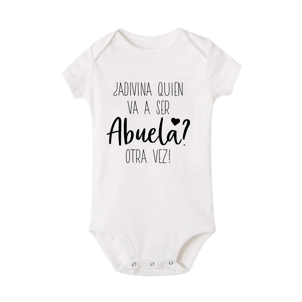 Adivina Quien Va A Ser Abuela Otra Vez Spanish Newborn Baby