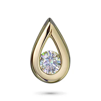 

Pendant made of yellow gold with diamond e0301pd10181700
