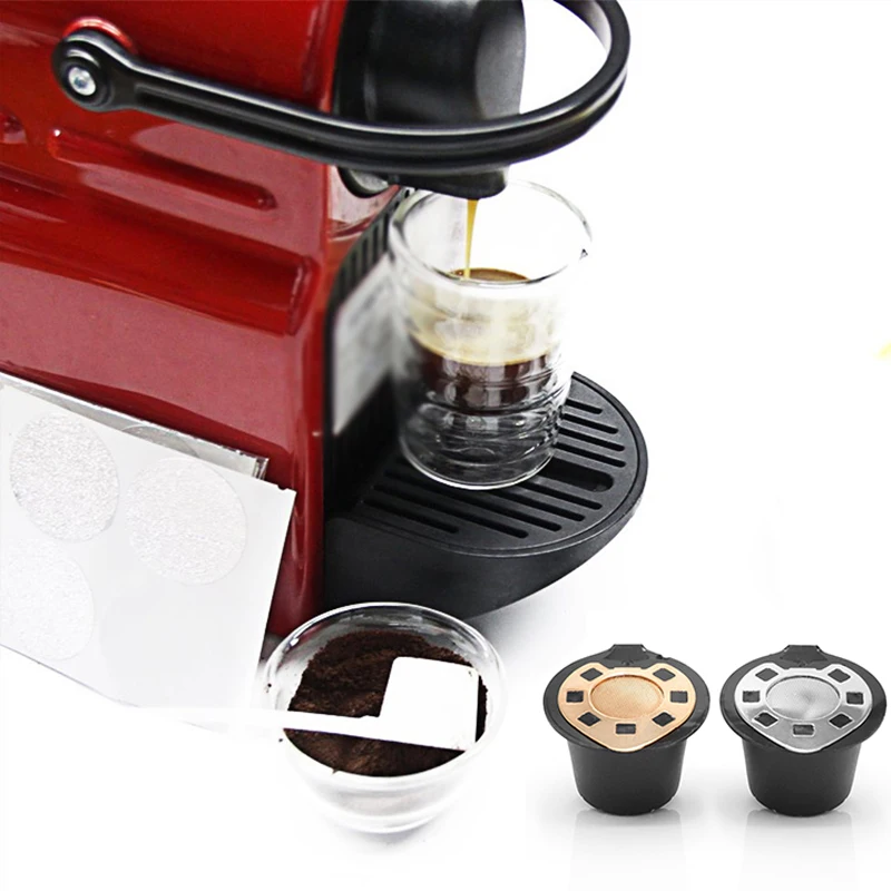 Многоразового кофе капсула Pod фильтр держатель чашки для Nespresso машины аксессуары