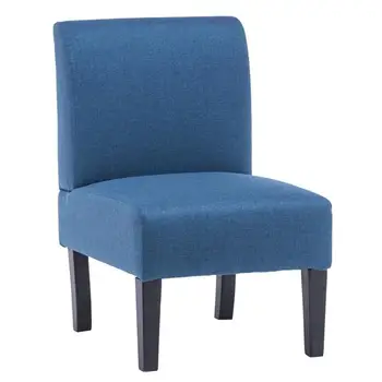 

Armrest Fabric Single Leisure Chair Blue [68x50x80cm].ship from US drop shipping