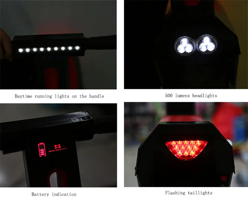 Daibot Electric Scooter 60V One Wheel Self Balancing Scooters 17 Inch Brushless Motor 500W Electric Unicycle Scooter For Adults  (15)