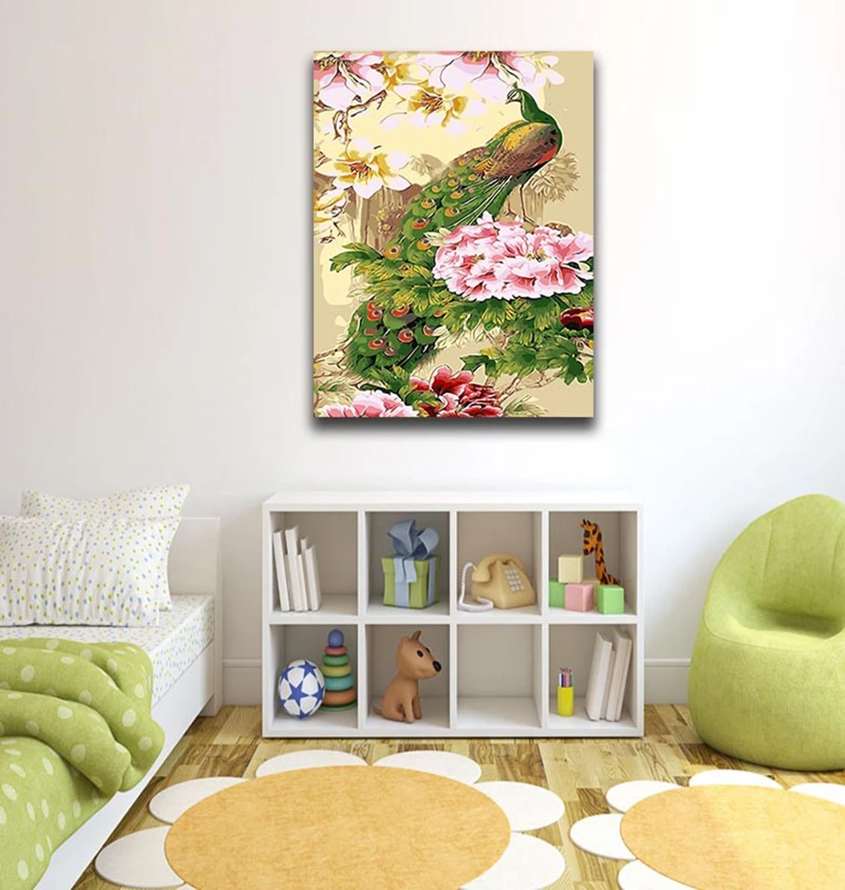 DIY-Coloring-paint-by-numbers-peacock-paintings-by-numbers-with-kits-40x50-framed