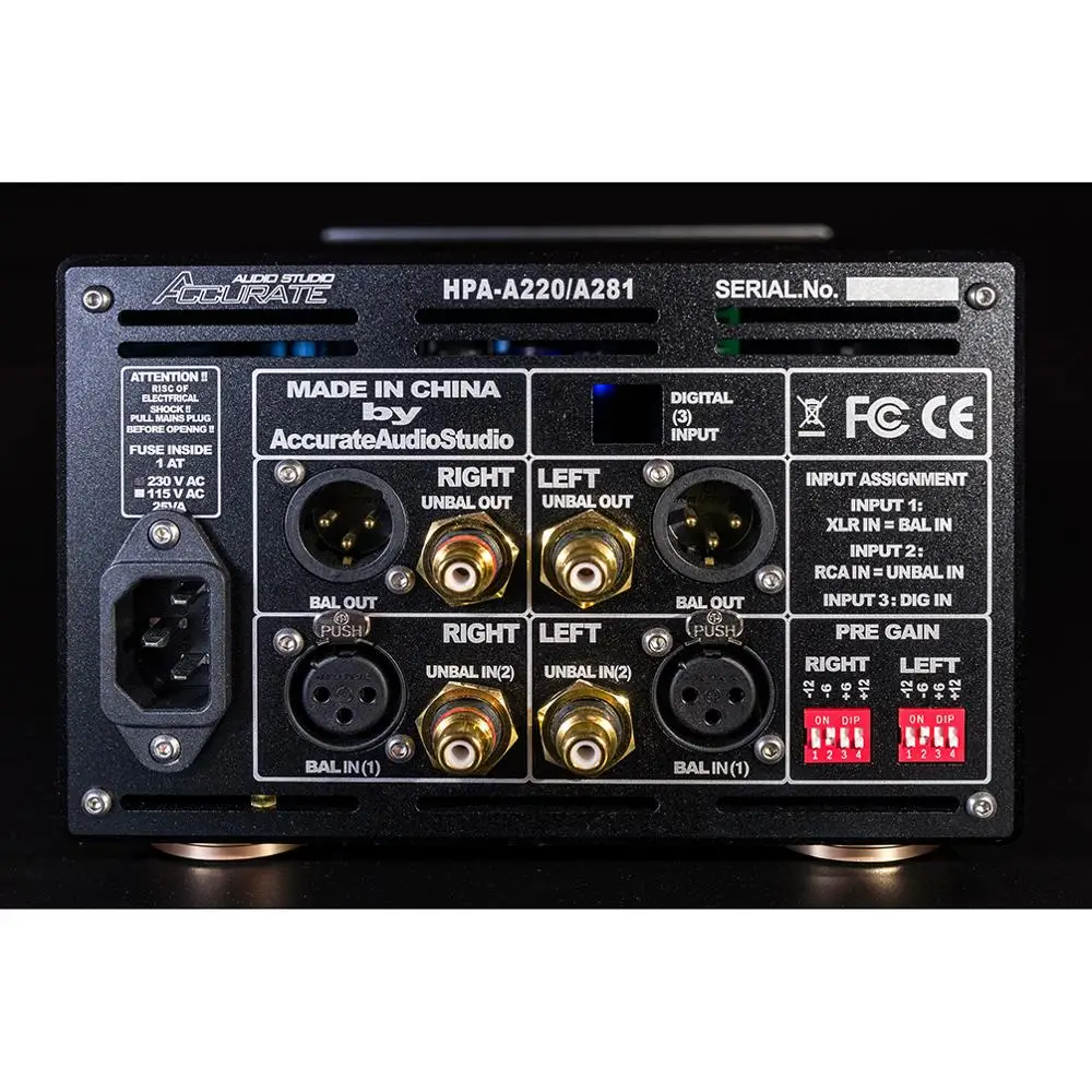 Accurate Audio HPA-A281 fully balanced headphone