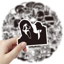 

50/100PCS Cartoon Brand Logo People Silhouette Anime Stickers Luggage Notebook Skateboard Mobile Phone Waterproof Laptop Sticker