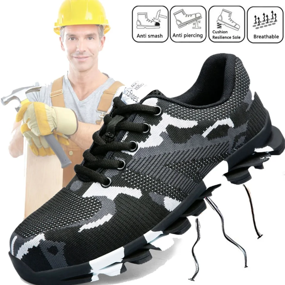 construction sneaker boots