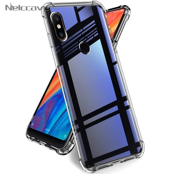 

500 Pieces Airbag Shockproof Cases For Xiaomi Redmi Note 8 Pro 7 6 5 5A 4 4X Prime Clear Phone Case Soft TPU Transparent Cover