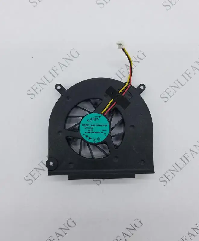AB7105HX-L03(9270) вентилятор охлаждения для Medion Akoya P8614 MD98310 вентилятор ноутбука DC 5 В 0.4A 3PIN