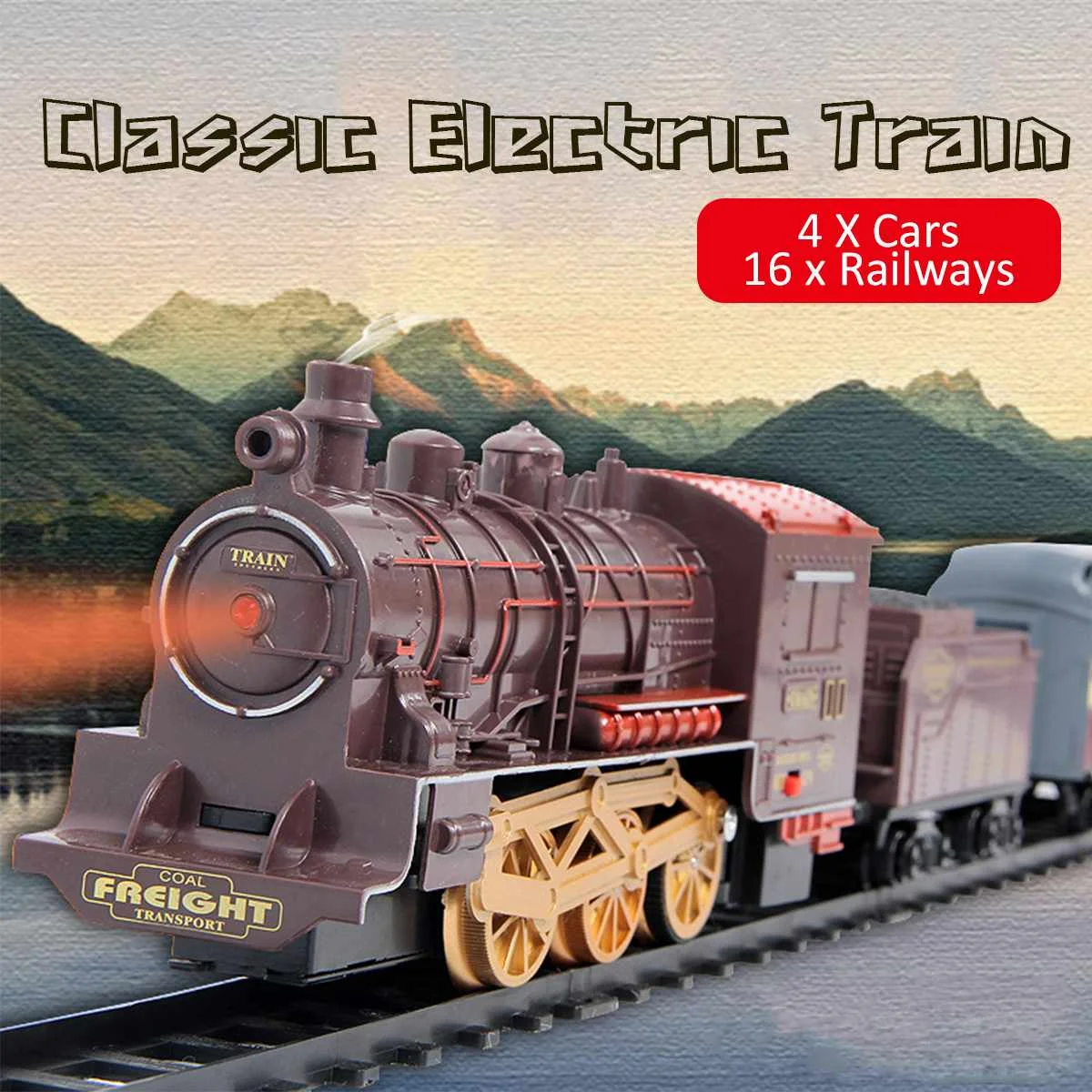 retro train set