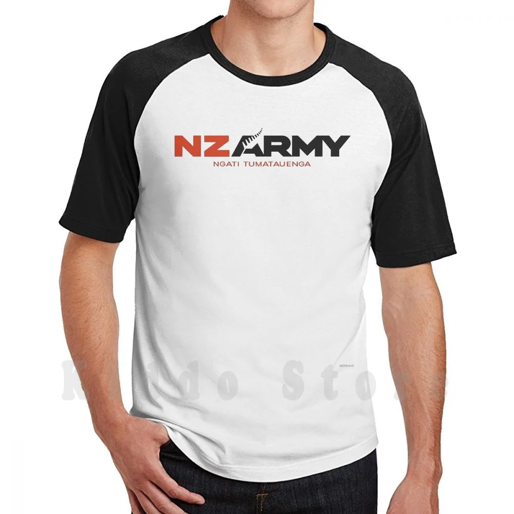 Nuova Zelanda Army T Shirt Uomo Cotone Cotone S-6Xl Nuova Zelanda Kiwi Maori Esercito Militare Navy Difesa Forza Stemma Air Force Royal