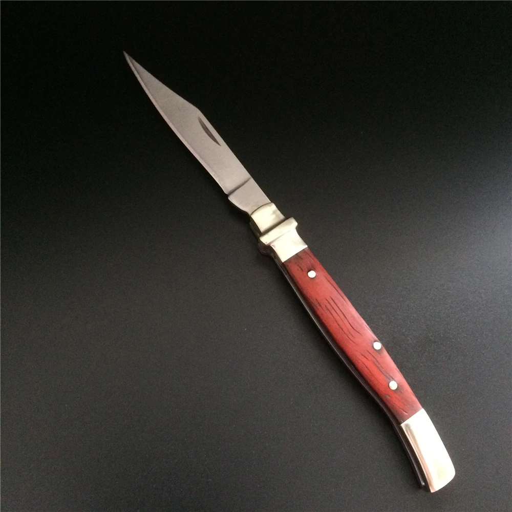Складной нож, нож из нержавеющей стали, многофункциональный нож для фруктов, Походный нож для самообороны, подарок на день рождения