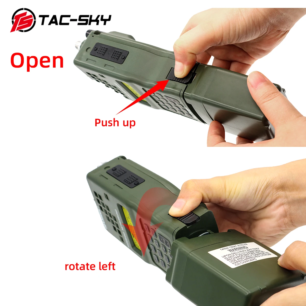 TAC-SKY AN / PRC 152 152A Military Radio Walkie-Talkie Model