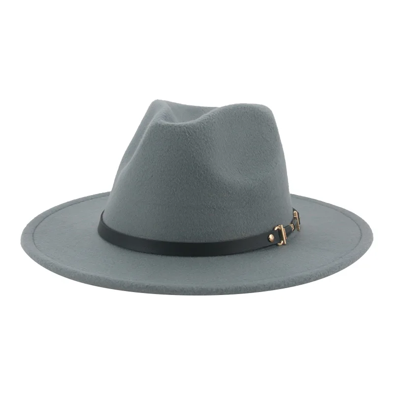 Hat Fedoras Winter Women Hats Felt Caps Men Accessories Solid Casual Dress Wedding Band Men Women Fedoras Chapeau Femme Bonnet best fedora hats Fedoras