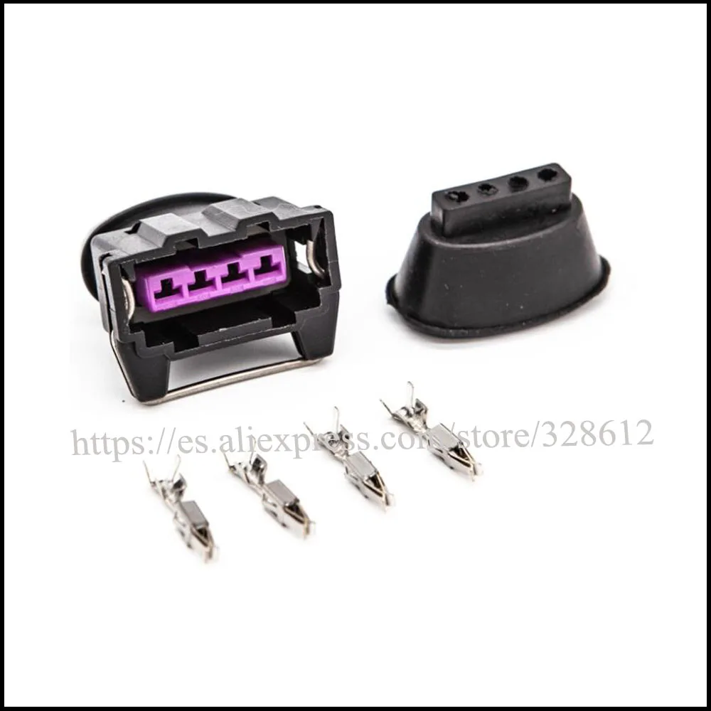 

DJ7044Ａ-3.5-21 car wire male female cable Waterproof sheath 4 pin connector automotive Plug socket include terminal and seal