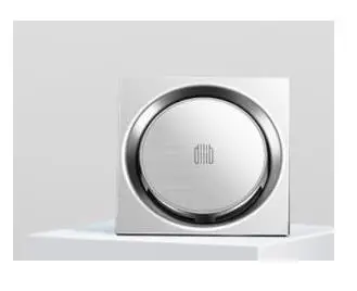 Round Xiaomi вихревой 304 из нержавеющей стали дренаж быстрый сухой дренаж анти-блокирующий фильтр покрытие для пола душевая Кухня Слив - Цвет: Round