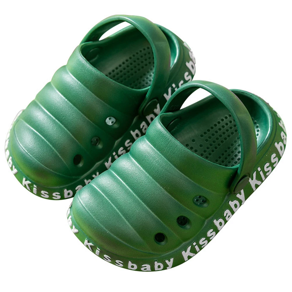 Cute Summer Kids Anti-Slip Soft EVA Breathable Sandals Beach Slippers Flat Shoes