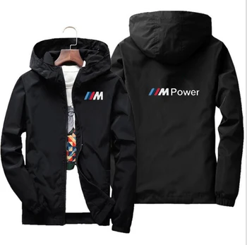 

2020 New Motorcycle Jacket Windproof for BMW M Jacket Mobike Riding Hooded Suit Windbreaker Racing Suit vg