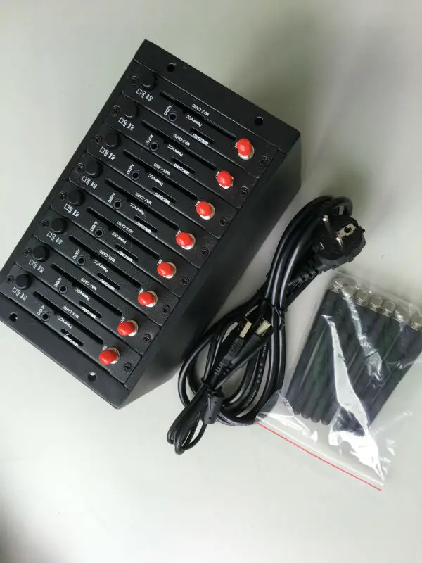 SL6087 GSM/GPRS 8 портов модемный пул с Quad-band 850/900/1800/1900 МГц