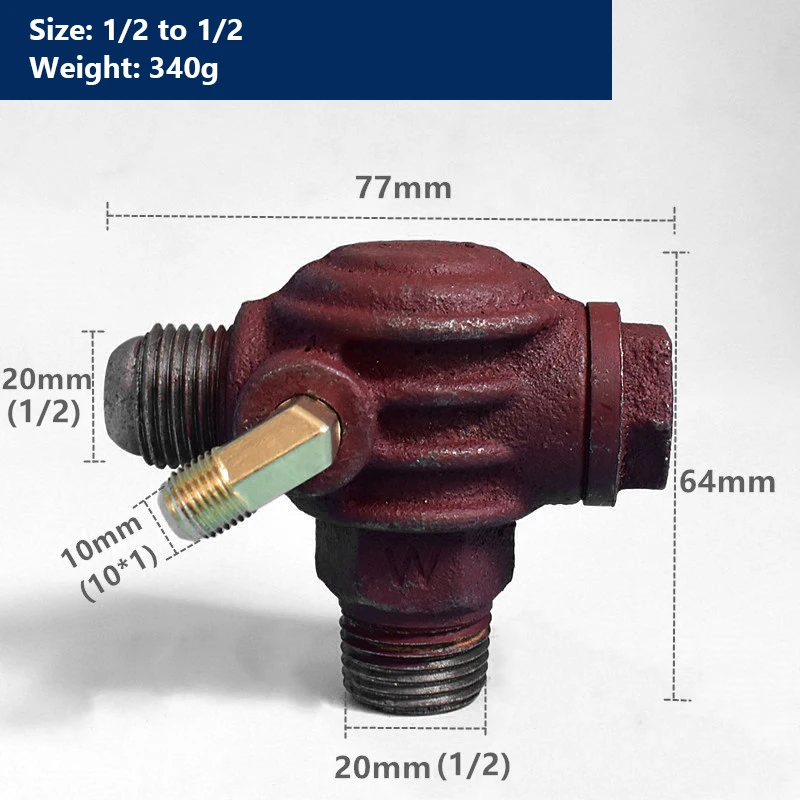 Воздушный компрессор теплоотвод обратный клапан чугунный внутренний/мужской пневматический клапан обратного клапана коннектор безмасляный компрессор