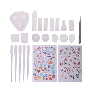 

Epoxy Resin Silicone Pendant Mold DIY Handmade Jewelry Craft Making Tools Fill Material