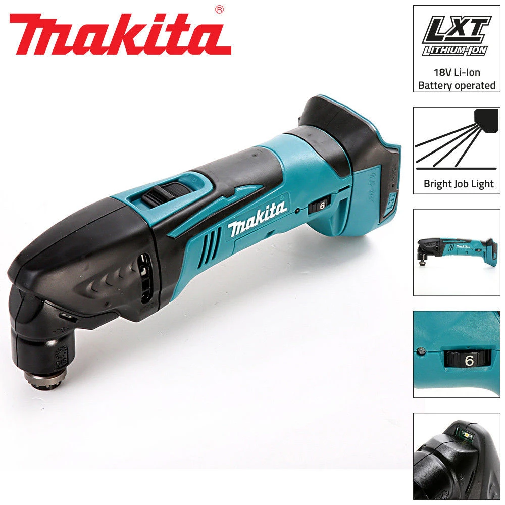 Makita DTM50Z 18v LXT Lithium Ion Cordless Multi Tool Multi Tool Bare Unit DTM50Electric Drills