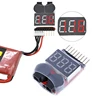 3 pcs RC Car Cell Checker BB ring Lipo battery low voltage alarm Voltage Indicator volt meter monitor buzzer Alarm 1-8S 2.7-3.8V 5