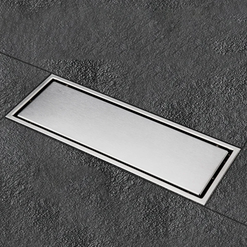 

Hot Floor Drains Stainless Steel Linear Shower Floor Drains Tile Insert Drain Channel for Bathroom Kitchen Waste Grate Bathtub