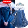 Girls Princess Dress Christmas Halloween Party Costumes Children Birthday Vestidos Robe Kids Disfraz Clothes Dress Costume ► Photo 1/6