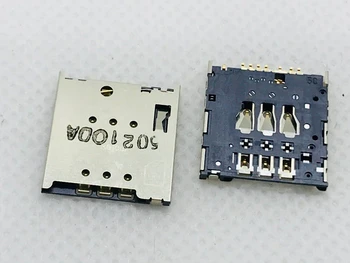 

LT22i LT30 L55T Z3 S50H C5 Z5 MOLEX ALPS Micro Nano SIM Card Slot Tray Holder 6pin Push-push Patch Socket Connector Motherboard