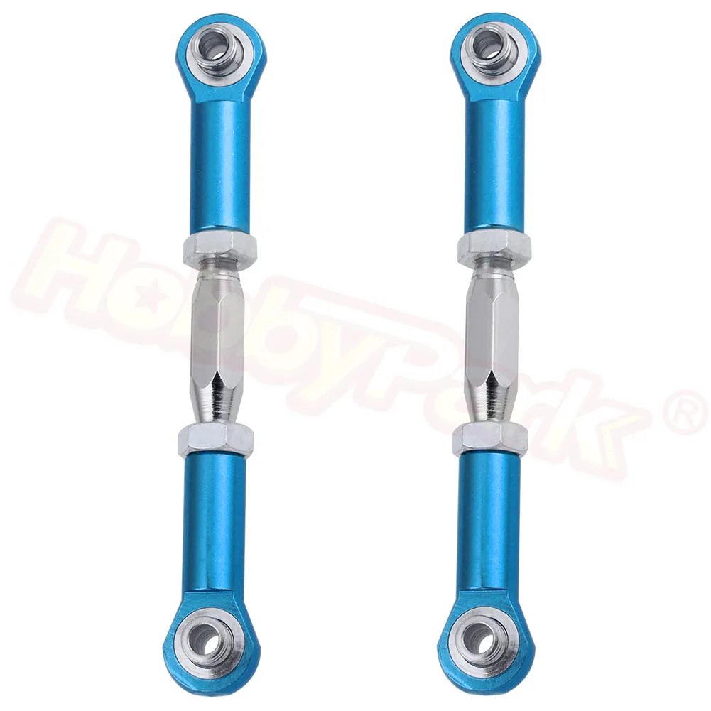 166017 106017 Aluminum Steering Linkage 06048 For HSP 1/10 Upgrade Parts 4WD RC Model Car Off Road Buggy Truck 94106 94166 94111 | Игрушки и
