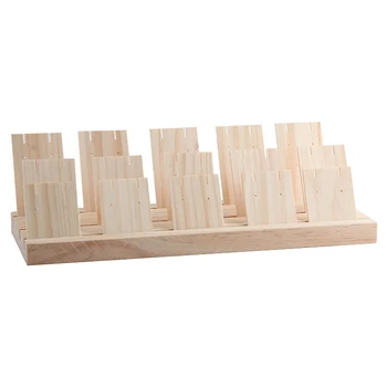

Fashion Wood Jewelry Display Necklace Charms Jewelry Display Tray Pendant Earrings Card Style Pendant Display Card