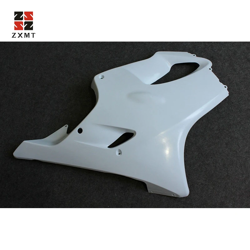 ZXMT мотоцикл обтекатель кузова комплект для HONDA CBR600 F4I 2001-2003 Withe Неокрашенный ABS литья под давлением УФ-светильник отверждения краски