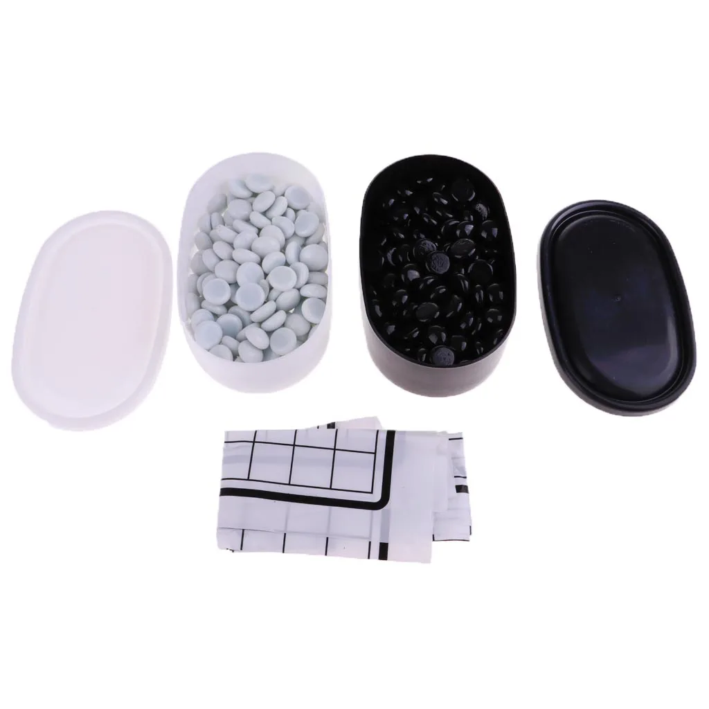 Portable Chess Board Game Party Games Chinese Weiqi Go Game Play Fun for Adults Kids Entertainment