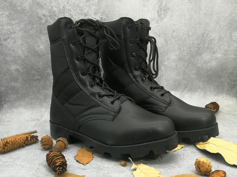 Высококачественные мужские ботинки в стиле милитари; ботинки для берцы; качественный Тактический пустынный армейские ботильоны; Рабочая обувь для путешествий; Botas