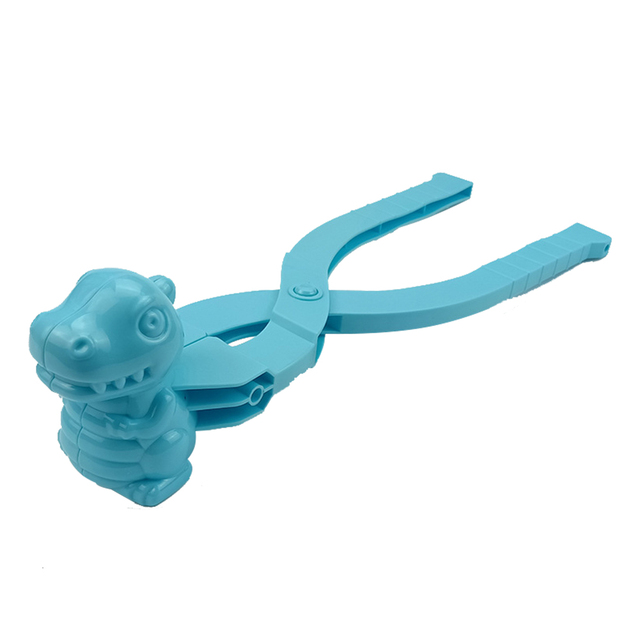 Snowman Duck Dinosaur Snowball Maker Clip Tool Winter Snow Sand Mold Clip Tongs Outdoor Funny Snowball Fight Sports Toys