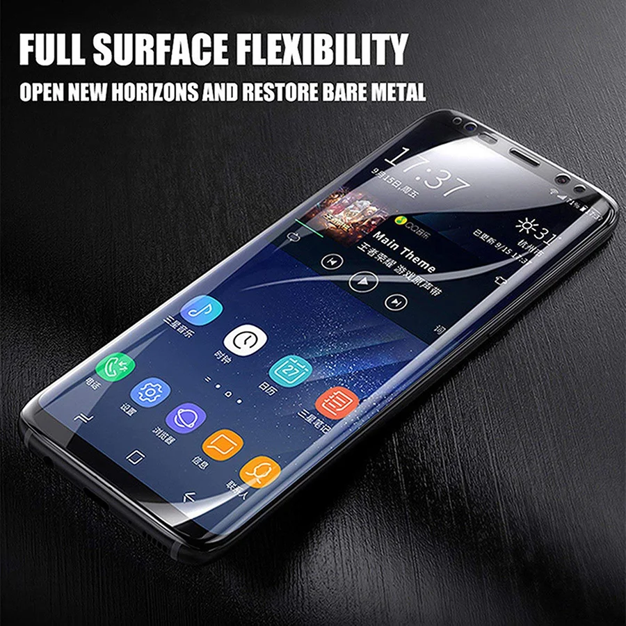 9D Передняя Гидрогелевая наклейка пленка для Motorola Moto One Vision G7 G6 G5s E6 Plus Z2 Z3 Z4 Play силиконовая Мягкая ТПУ Защитная пленка для экрана