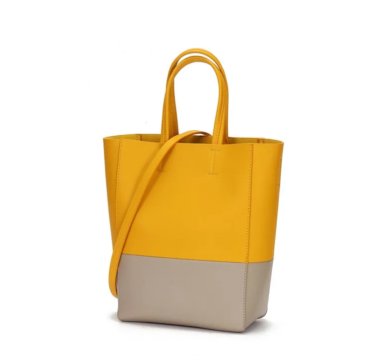 

2019 Latest Fashion Messengerbag for Women Hobos Style Shoulder bag for Ladies Luxury Handbag in Yellow&Pink Color for Girls