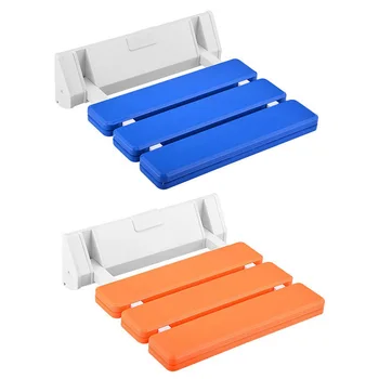 

Folding Shower Seat Bathroom Stool Wall-Mounted Saving-Space Bathroom Shower Beach Bath Shower Stool Toilet Shower Chair
