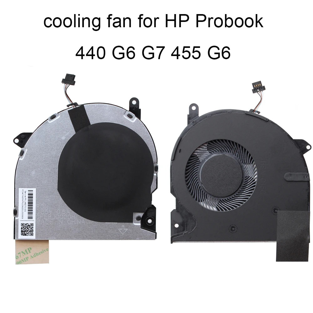 Компьютерные вентиляторы для HP ProBook 440 G6 G7 445 Жан 66 PRO 14 G2 L48269 L48270 001 Процессор