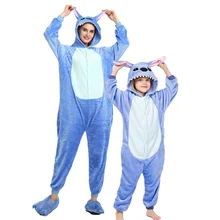 Stitch Pajamas Kids Unicorn Onesies Pajamas For Children Animal Cartoon Blanket Baby Costume Winter Boys Girls Licorne Onesie