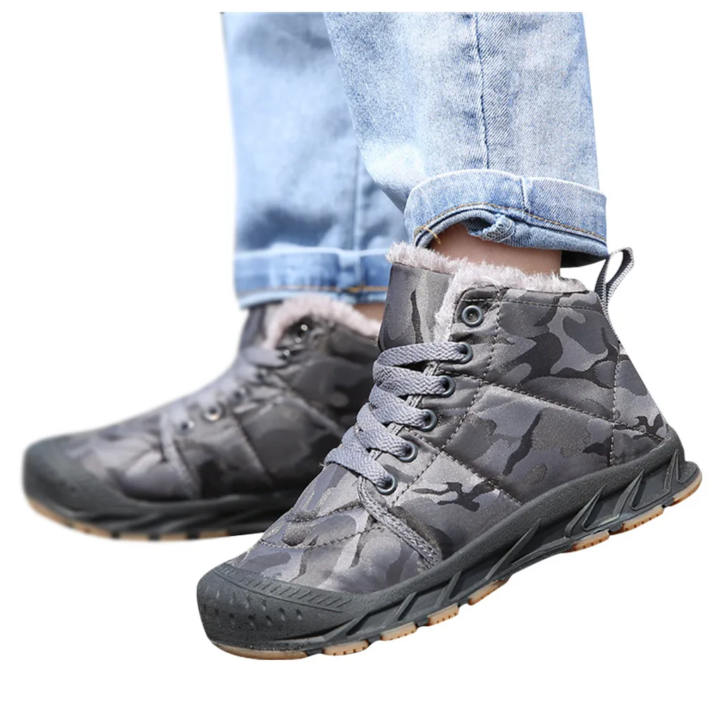 Muqgew детские сапоги для младенцев Зимние теплые кроссовки водонепроницаемая обувь короткие ботильоны для детей Wy6
