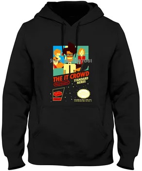 

Quality s New Style The It Crowd Standard Nerds Funny Geek Computer Tech Tv Show New Black Funny Casual Hoodies & Sweatshirts