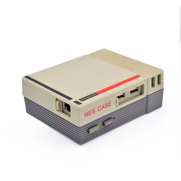 NES-white Raspberry Pi 3 B+ чехол в стиле NESPI с вентилятором и радиаторами Raspberry Pi 3 Model B+ 3B - Цвет: NES-white
