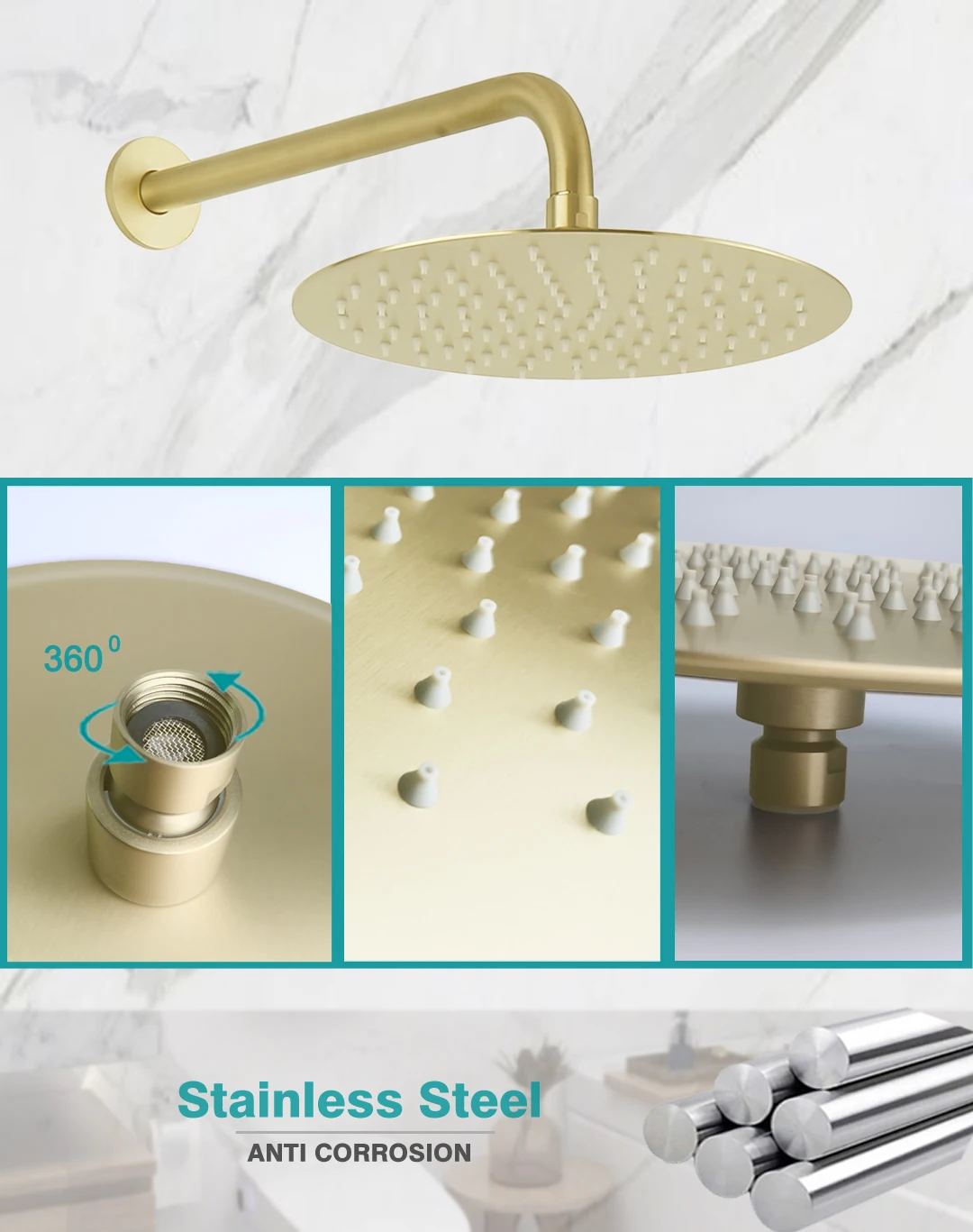 aço inoxidável sus304 escovado oval moderno interior ao ar livre